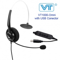 هدست مرکز تماس VT1000 Omni USB